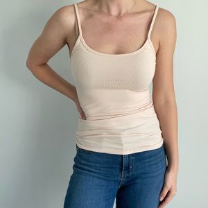 Abercrombie and Fitch ribbed knit string tank top - size M